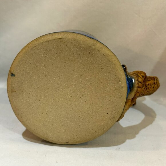 Stonebridge Pottery Blue Glaze DragonMaster Mug Hand Crafted England - Picture 6 of 10